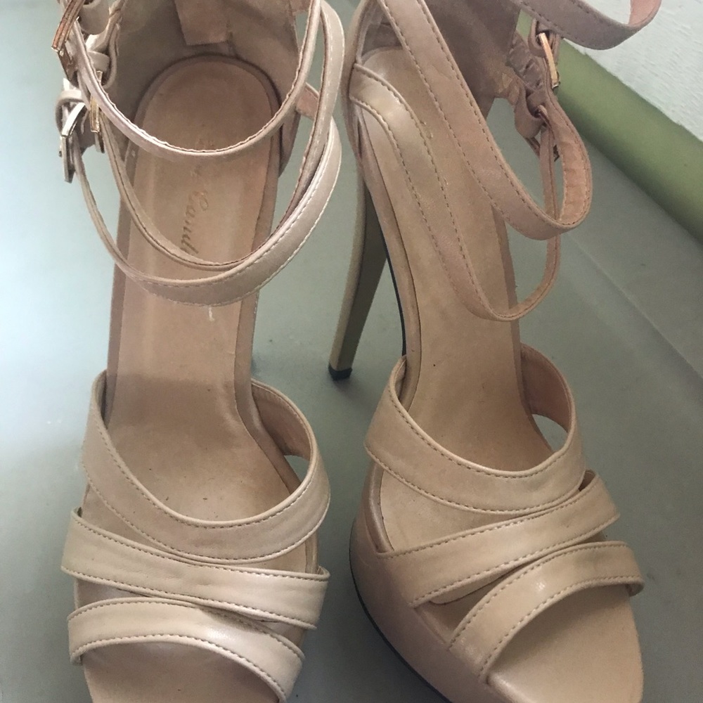 strappy heels